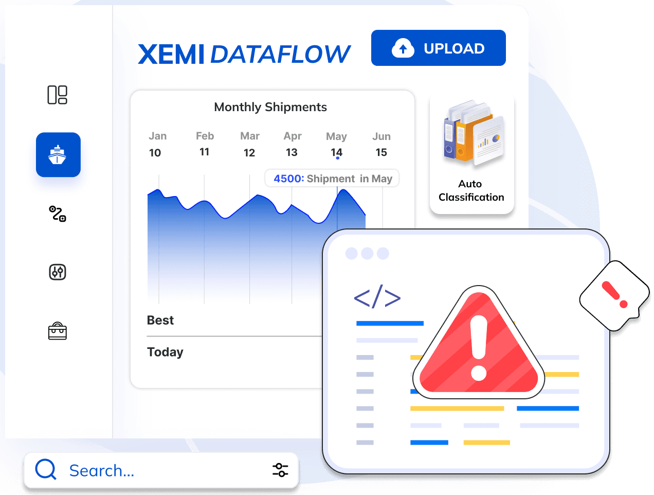 CCI customs checklist automation with XEMI DataFlow